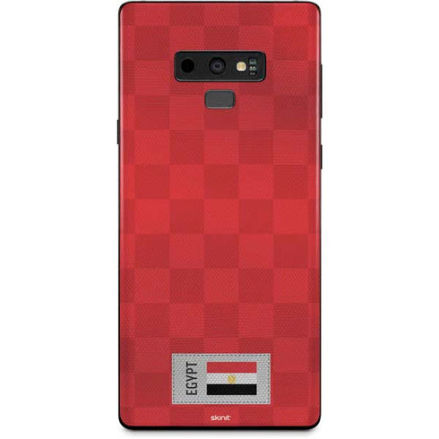 Egypt Soccer Flag Galaxy Note 9 Skin